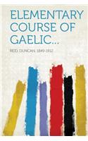 Elementary Course of Gaelic...