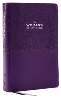 Kjv, the Woman's Study Bible, Purple Leathersoft, Red Letter, Full-Color Edition, Comfort Print (Thumb Indexed)