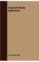 Ancient Hindu Judicature: (English)