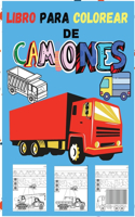 Libro para Colorear de Camiones