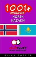 1001+ øvelser norsk - Kazakh