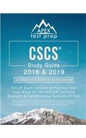 CSCS Study Guide 2018 & 2019