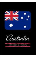 Australia notebook and journal