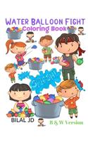 Water Balloon Fight Coloring Book