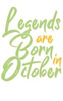 Legends are born in October