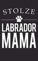 Labrador: Notizbuch/Tagebuch/Aufgabenheft/120 Seiten/Gepunktete Seiten,6x9 Zoll
