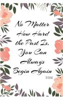 No Matter How hard the Past Is, You Can Always Begin Again Buddha