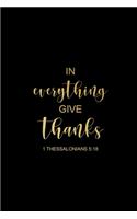 In Everything Give Thanks