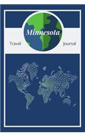 Minnesota Travel Journal: A Cool Guided Travel Journal. 6x9 Vacation Diary With Prompts, or Road Trip Notebook for Adults, Teens and Kids of All Ages.