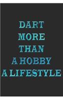 Dart Notizbuch: Dart Notizbuch die Perfekte Geschenkidee für Darts Spieler oder Dart Fans. Das Taschenbuch hat 120 weiße Seiten mit Punktraster die dich beim Schrei