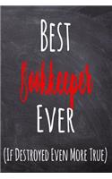 Best Bookkeeper Ever (If Destroyed Even More True): The perfect gift for the professional in your life - Funny 119 page lined journal!