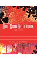 Dot Grid Notebook ( Size 8.5 X 11 Inches ) 200 Dot Grid Pages