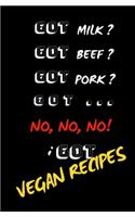 Got Milk? Got Beef? Got Pork? Got... No, No, No! i Got Vegan Recipes