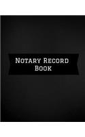 Notary Record Book