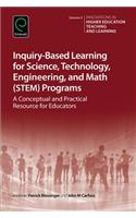 Inquiry-Based Learning for Science, Technology, Engineering, and Math (STEM) Programs