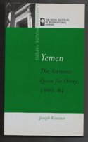 Yemen: The Fluctuations of Unity (Chatham House Papers)