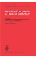 Keramische Komponenten Für Fahrzeug-Gasturbinen