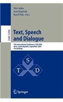 Text, Speech and Dialogue