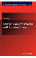 Advances in Wireless Networks and Information Systems