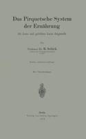 Das Pirquetsche System der Ernährung
