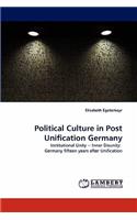 Political Culture in Post Unification Germany