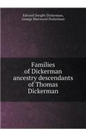 Families of Dickerman Ancestry Descendants of Thomas Dickerman