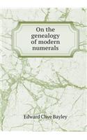 On the genealogy of modern numerals
