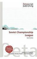 Soviet Championship League
