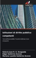 Istituzioni di diritto pubblico competenti