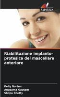 Riabilitazione implanto-protesica del mascellare anteriore