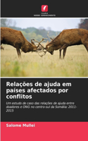 Relações de ajuda em países afectados por conflitos