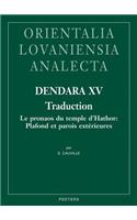 Dendara XV. Traduction