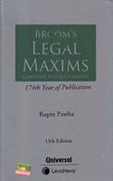 Broom's Legal Maxims Classified and Illustrated 174th Year of Publication 13th Edition