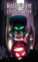 Halloween Coloring Book: A Collection of Coloring Pages with Scary Spooky Cute Things Such as Zombies, Spiders, Ghosts, Witches, Bats and More (Happy Halloween Series)
