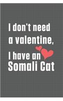 I don't need a valentine, I have a Somali Cat: For Somali Cat Fans