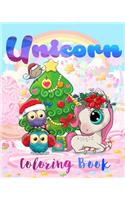 Unicorn coloring book