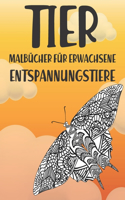 Malbücher für Erwachsene - Entspannungstiere - Tier