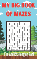 Fun And Challenging My Big Book Of Mazes Book