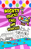 Mighty Trucks Cars and Vehicles Dot Markers Activity Book For Toddlers