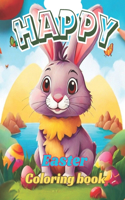 Happy Easter Coloring Book