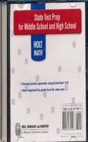 St Tst Prep MS/HS CD-R Holt Math 2007
