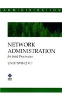 Network Administration for Intel Processors (SVR 4.2 Mp)