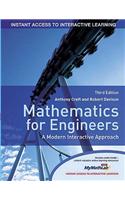 Mathematics for Engineers: A Modern Interactive Approach with MyMathLab
