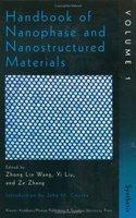 Handbook of Nanophase and Nanostructured Materials