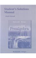 Students Solutions Manual for Prealgebra