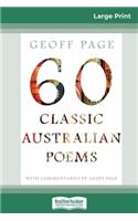 60 Classic Australian Poems (16pt Large Print Edition)