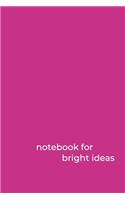 Notebook for Ideas