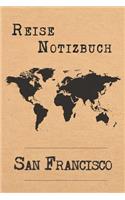 Reise Notizbuch San Francisco