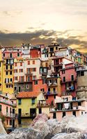 The Rocks and Colorful Homes in Cinque Terre, Italy Journal: Take Notes, Write Down Memories in this 150 Page Lined Journal