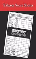 Yahtzee Score Sheets